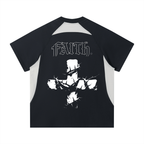 “FAITH” Contrast Panel Raglan Tee