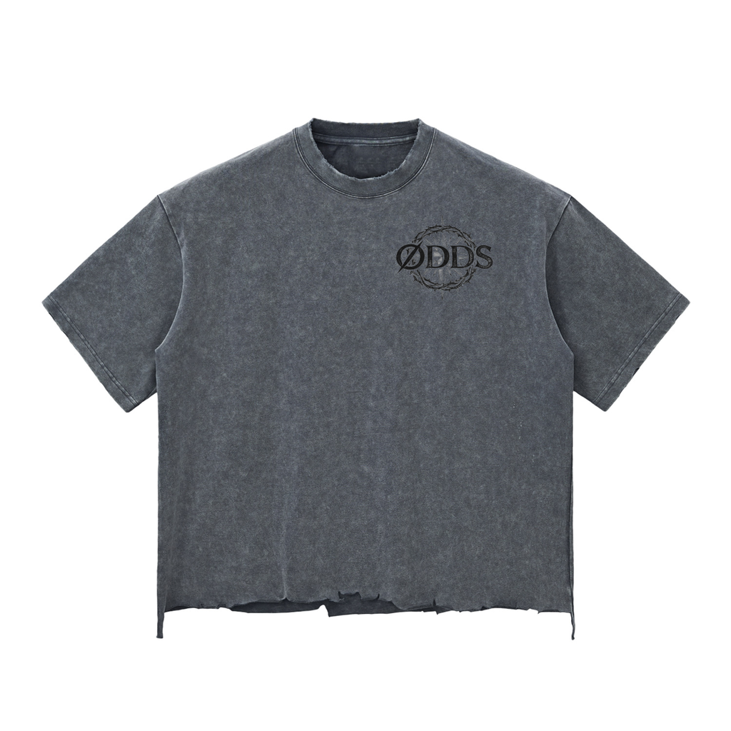 “5-Star” Distressed Heavyweight Tee